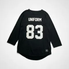 uniform experiment ユニフォーム エクスペリメント / フットボールTEE 7分袖 Tシャツ SIZE:3