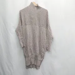 ◇ ⊆ Osmosis シック系　長袖 タートルネックセーター サイズONE ブラウン系 レディース E  【1505220001718】