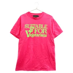 STELLA McCARTNEY (ステラマッカートニー) Suitable For Vegetarians Tee 572483 SMP36 ベジタリアンプリント 半袖Tシャツ ピンクのサムネイル