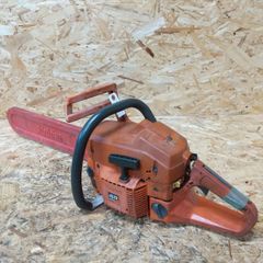 中古実働 難あり品 ハスクバーナチェーンソー 42 デコンプ付き ガイドバー18インチ