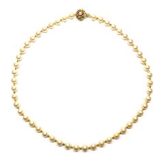 【名古屋】【JEWELRY】ネックレス ゴールデンパール 真珠 7.8-8.3ミリ デザイン レディース ジュエリー アクセサリーのサムネイル