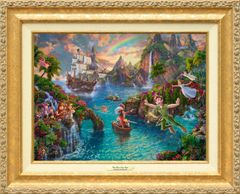 ザ・マジック・オブ・ピーターパン トム・デュボワ ディズニー 絵画