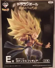バンプレスト 一番くじ ドラゴンボール 超戦士バトル列伝 E賞超サイヤ人3ゴテンクス フィギュア