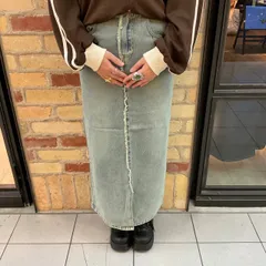 デニムフリンジスカート(105099)