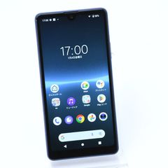 【未使用に近い】au SIMフリー Xperia Ace III SOG08 ブルー