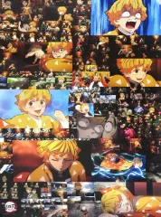 【中古】ポスター B1全カットポスター 我妻善逸 「劇場版 鬼滅の刃 無限列車編」 劇場グッズ