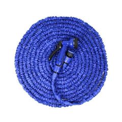 新品　マジックホース 青　伸縮ホース 伸縮水管 マジック水管散水ホース 柔軟性 伸縮性 超軽量素材 軽量化 収納便利