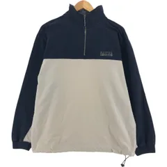 古着 90年代 ノーティカ NAUTICA COMPETITION ツートン ハーフジップスウェットシャツ トレーナー メンズL相当 ヴィンテージ/eaa501017