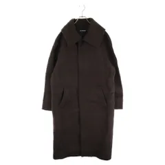 BALENCIAGA (バレンシアガ) チェック オーバーコート ブラウン/ブラック 594895のサムネイル
