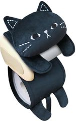 ロールペーパーホルダー 猫のぬいぐるみ トイレットペーパーカバー トイレ カバー グッズ 雑貨 ネコ ぬいぐるみカバー かわいい 猫 ミミッツ