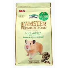 GEX（ジェックス） ハムスタープレミアムフード ゴールデン専用 400g （1点）のサムネイル