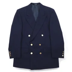 【希少】バーバリーズ テーラードジャケット 金ボタン ダブル カーキ 90's バーバリー 銀ボタン ブレザー テーラード ジャケット 総裏