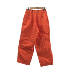 ​TUKI / ツキ | MILITARY BAGGS (REVERSE) ミリタリーバグス バックサテン コットン パンツ | 0 | オレンジ | メンズ