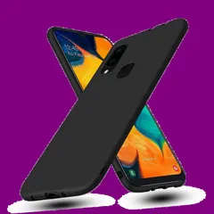 【数量限定】シリコン オッポ リノ A30スマホケース 耐衝撃 ソフト Galaxy 黒 薄型 Galaxy ストラップホール付き アクGalaxy SCV43ケース A30 SCV43カバー A30 ブラック