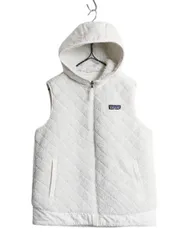 【お得なクーポン配布中!】 パタゴニア ロスガトス フード ベスト レディース M 17年製 Patagonia アウトドア リバーシブル フリース 中綿 ナイロン 前開き フルジップ
