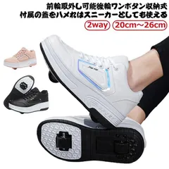 新品 キッズ向け ローラーシューズ 2輪式 収納機能付き 通学 遊び 運動用 男女兼用 サイズ調整可能 耐摩耗ホイール搭載 kkkkxw