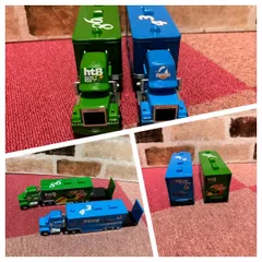 新品　カーズ マック トラック　トレーラー　キング、チック　2点セット　送料無料