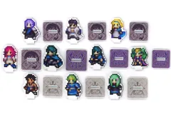 【中古】アクリルスタンド・アクリルパネル 全10種セット 「ファイアーエムブレム 風花雪月 ドットアクリルフィギュアコレクション vol.4」