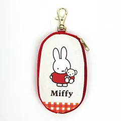 ミッフィー スマートキーケース ギンガムシリーズ レッド miffy