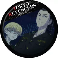 【中古】バッジ・ピンズ 場地圭介＆松野千冬 「東京リベンジャーズ 百面相缶バッジ」