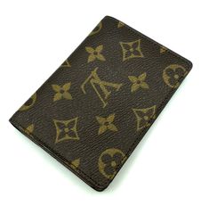 【鑑定済み】正規品 難あり ルイヴィトン LOUIS VUITTON モノグラム M60533 ポルト2カルト ヴェルティカル パスケース カードケース