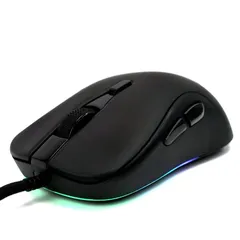 Gamesense Meta 軽量 有線ゲーミングマウス PixArt 3360 65グラム 12,000DPI 全ボタンで60,000,000回クリック 穴なし (版)