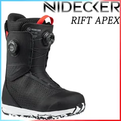 Nidecker Rift Lace ブラック スノーボードブーツ Nidecker ナイデッカー スノーボードブーツ RIFT LACE メンズ