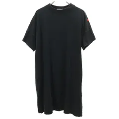 MILKFED. ミルクフェド 半袖 ワンピース ONE SIZE ブラック レディース 古着