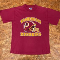 USA製 WASHINGTON REDSKINS Tシャツ L TRENCH製 半袖 ワシントン レッドスキンズ NFL アメフト チームT ヴィンテージ ビンテージ VINTAGE ユーズド USED 古着 アメリカ製