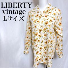 リバティ ハムステッド ビオラ 花柄 ブラウス 七分丈 - メルカリ