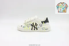 【今日WTO】MLB NY MLB ビッグボールチャンキー 3ASXCCB3N ホワイトブラックパピー-WTO輸入3-NZ82