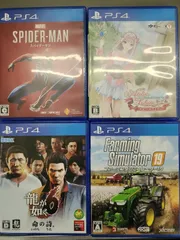 【中古PS4ソフト】PlayStation4ソフト 4本まとめ売りセット【50-58】