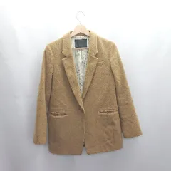 ◇ ⊇ UNTITLED アンタイトル 長袖 ウールコート サイズ2 キャメル レディース E  【1503060049631】