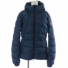 カナダグース CANADA GOOSE Abbott Hoody アボットフーディー アウター ダウンジャケット ロゴワッペン L 青 ブルー 2220L /AQ ■GY18のサムネイル