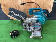 マキタ LS600D 1650mm 充電式卓上マルノコ 純正バッテリ18V3.0Ah(充電回数148回)付属 現状品（ク-72）