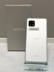 極美品☆ SIMフリー AQUOS sense6 SH-RM19 シルバー 箱付き☆ Aランク