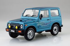 アオシマ プラモデル 1/32 楽プラ スナップキット No.18-TB スズキ JA11 ジムニー トリトンブルーメタリック