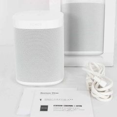 【美品】Sonos One Gen2 スマートスピーカー ONEG2JP1 ホワイト AirPlay2対応 アレクサ搭載 ソノス ワン 本体