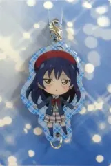 【中古】キーホルダー・マスコット(キャラクター) 園田海未(変顔Ver.) 「ラブライブ! メタルチャーム」 ローソン限定