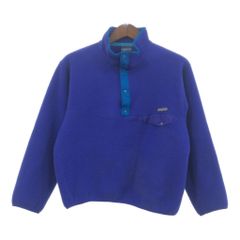 90年代 USA製 patagonia パタゴニア スナップT フリースジャケット ...