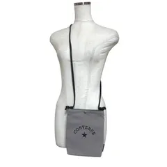 CONVERSE　コンバース 　レディース　サコッシュ　 ポシェット グレー　斜めがけバッグ　ショルダーバッグ　カジュアルバッグ　スマホバッグ　スマホショルダー