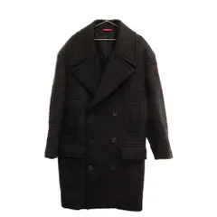 VALENTINO (ヴァレンチノ) Mohair Wool Chester Coat モヘア混ウールチェスターコート ブラック 1V0CAG258U6のサムネイル