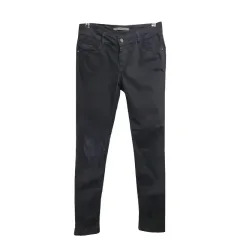 ZARA ZARA(ザラ) 黒 デニム 38 コットン ブレンド