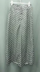 ◇ Θ apres jour アプレジュール 水玉模様 カジュアルパンツ サイズS ブラック レディース E  【1410290000571】