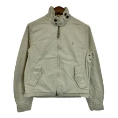 90年代 Polo by Ralph Lauren ポロ ラルフローレン ブルゾンジャケット ベージュ (メンズ S) 中古 古着 T1789
