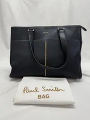 Paul Smithマルチストライプレザートートバッグ👜