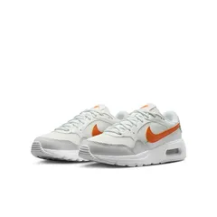 ナイキ ジュニアシューズ スニーカー 22.5-25.0cm 子供靴 NIKE エア マックス SC GS ローカット ひも靴 AIR MAX スポーツ  男の子 女の子  nike キッズシューズ ナイキスニーカー 運動靴 白/オレンジ/CZ5358-123