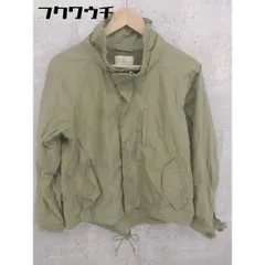 ◇ BEAUTY & YOUTH UNITED ARROWS ジップアップ ジャケット ブルゾン サイズM カーキ レディース 【中古】 【1002802167225】