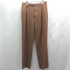 ◇ Θ ZARA ザラ ストレートパンツ サイズ38 ブラウン系 レディース E  【1503310014402】