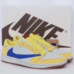NIKE travis scott カナリー　WMS 27.5 新品・未使用 2025年最新】Travis scott 27.5 カナリーの人気アイテム - メルカリ